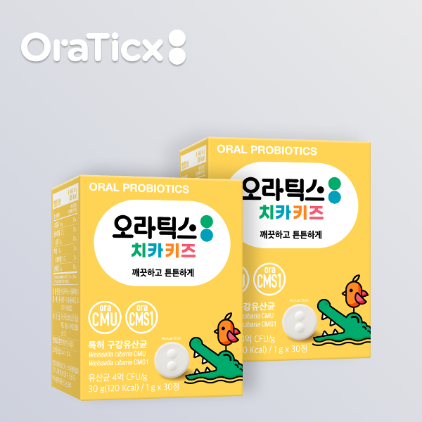 오라틱스 어린이  구강유산균 치카키즈 2개월분